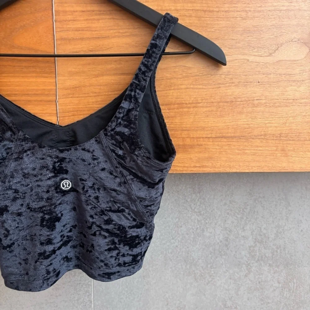 Lululemon Special Edition Align Tank Crushed Velvet, Size 4